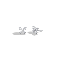 1CTW Lab Grown Diamond Butterfly Stud Earring